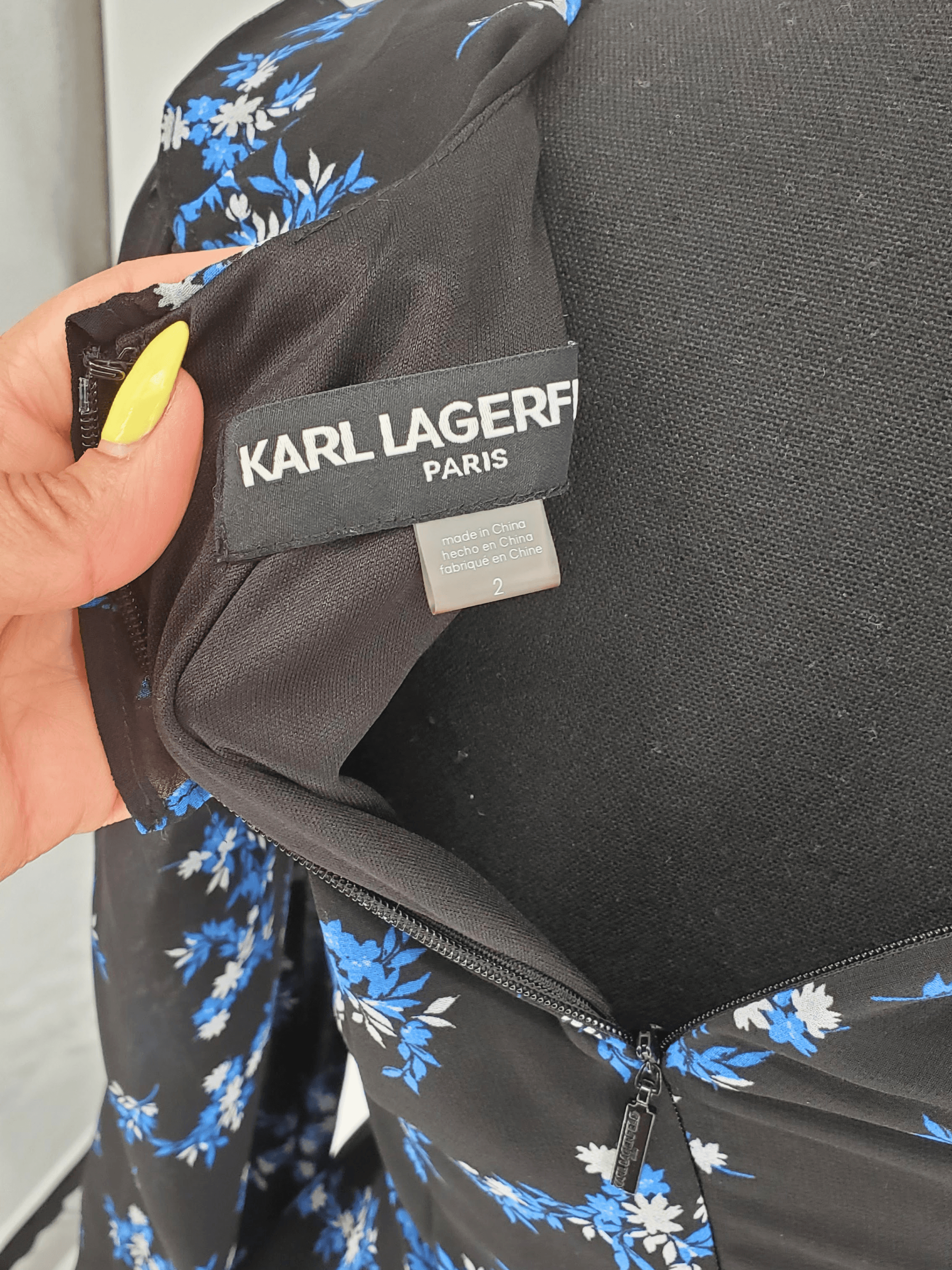 Karl Largerfeld, Frente. Condición: Mint.