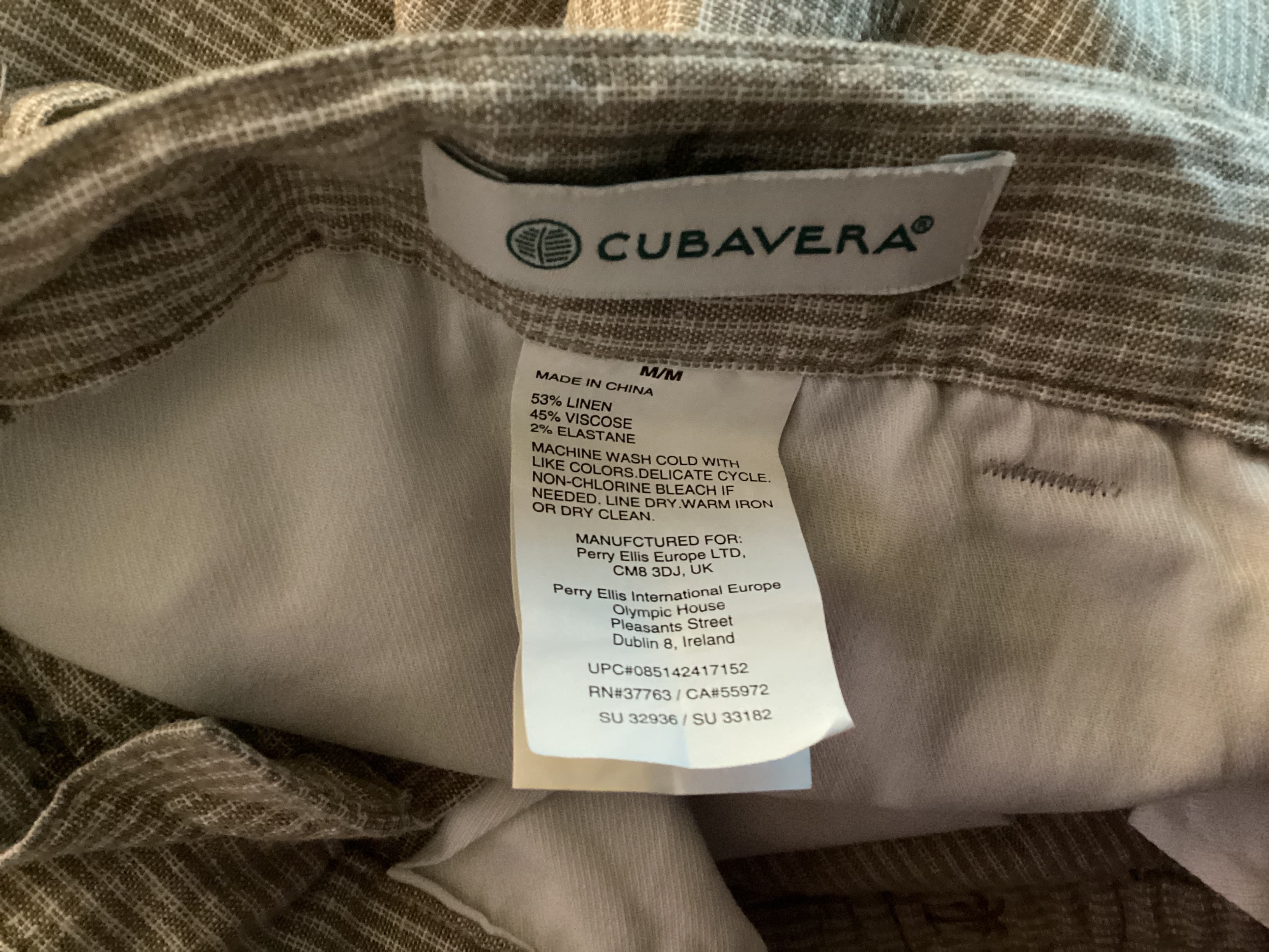 Cubavera , Frente. Condición: Mint.