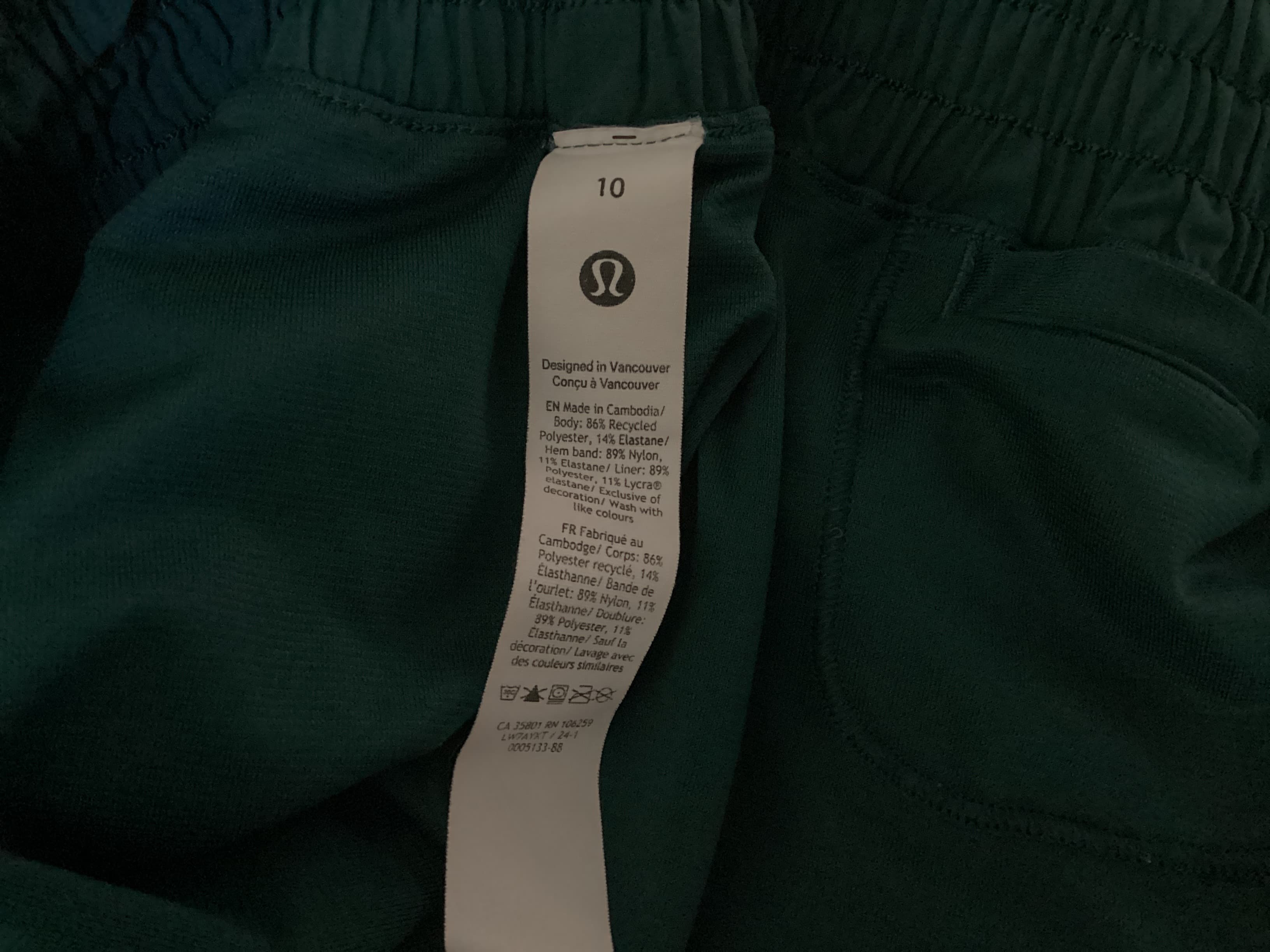 Lululemon , Frente. Condición: Mint.