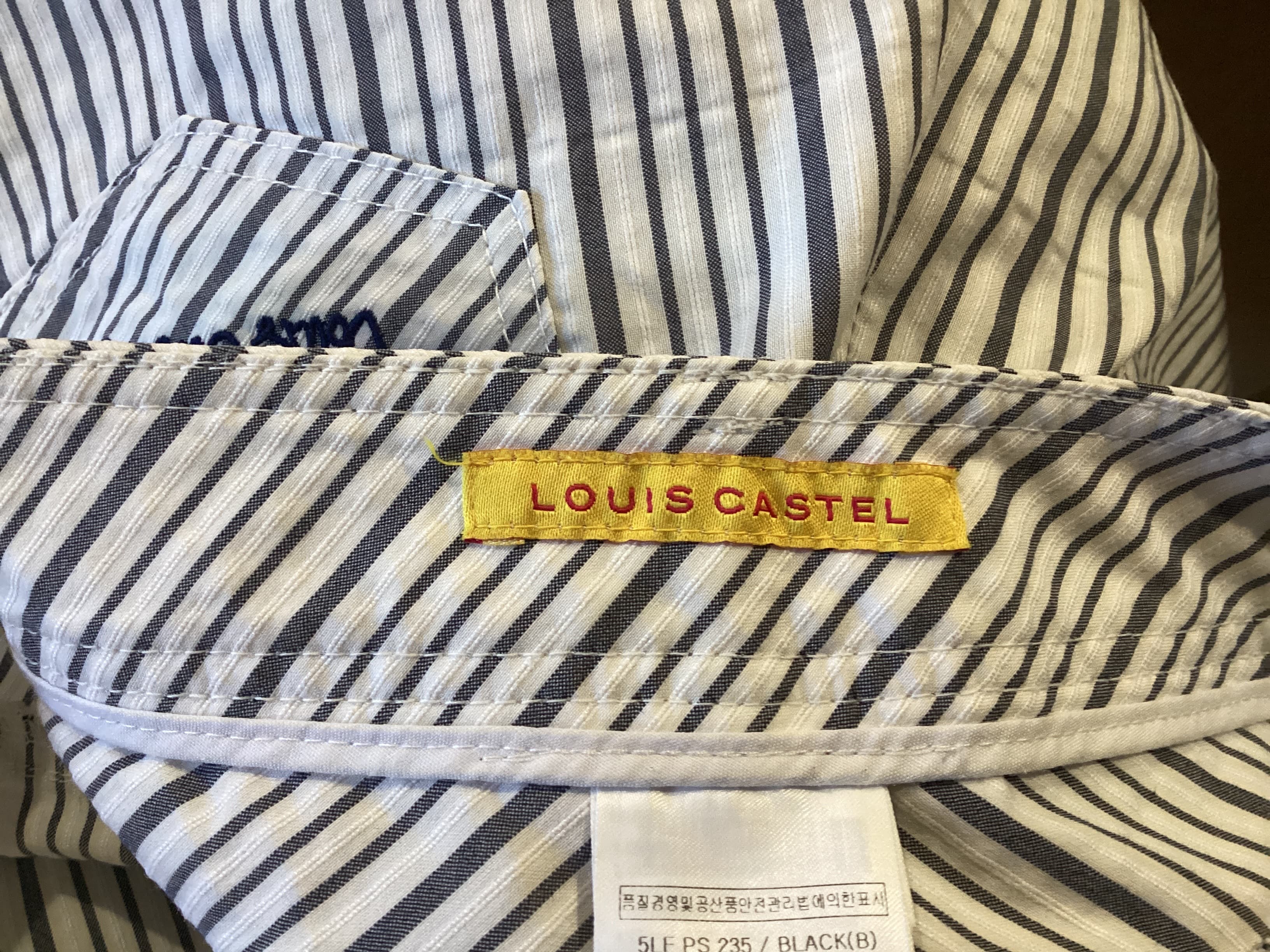 Louis Castel golf shorts, Frente. Condición: Excellent.